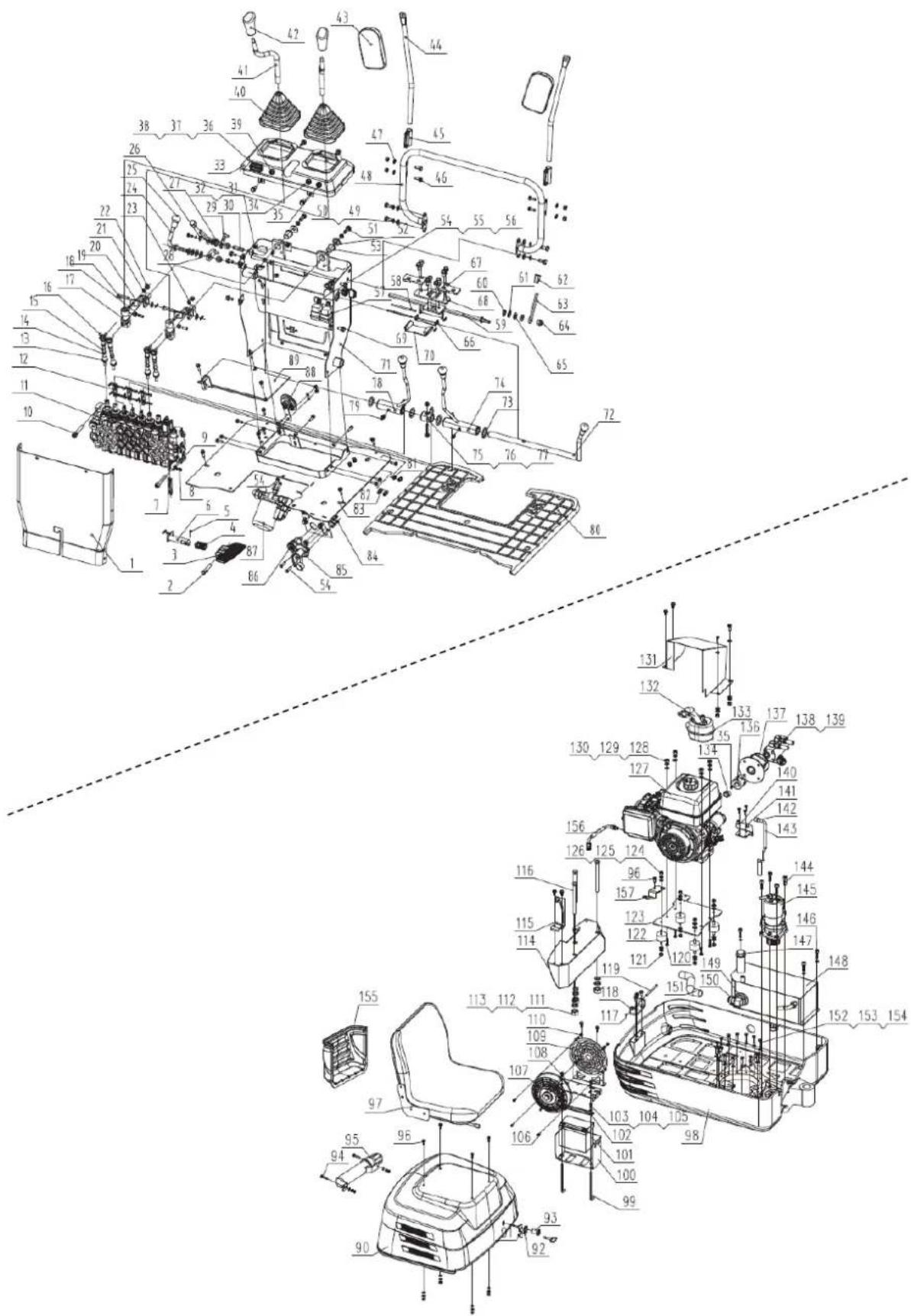 Anova EX650T - PEÇAS - 1