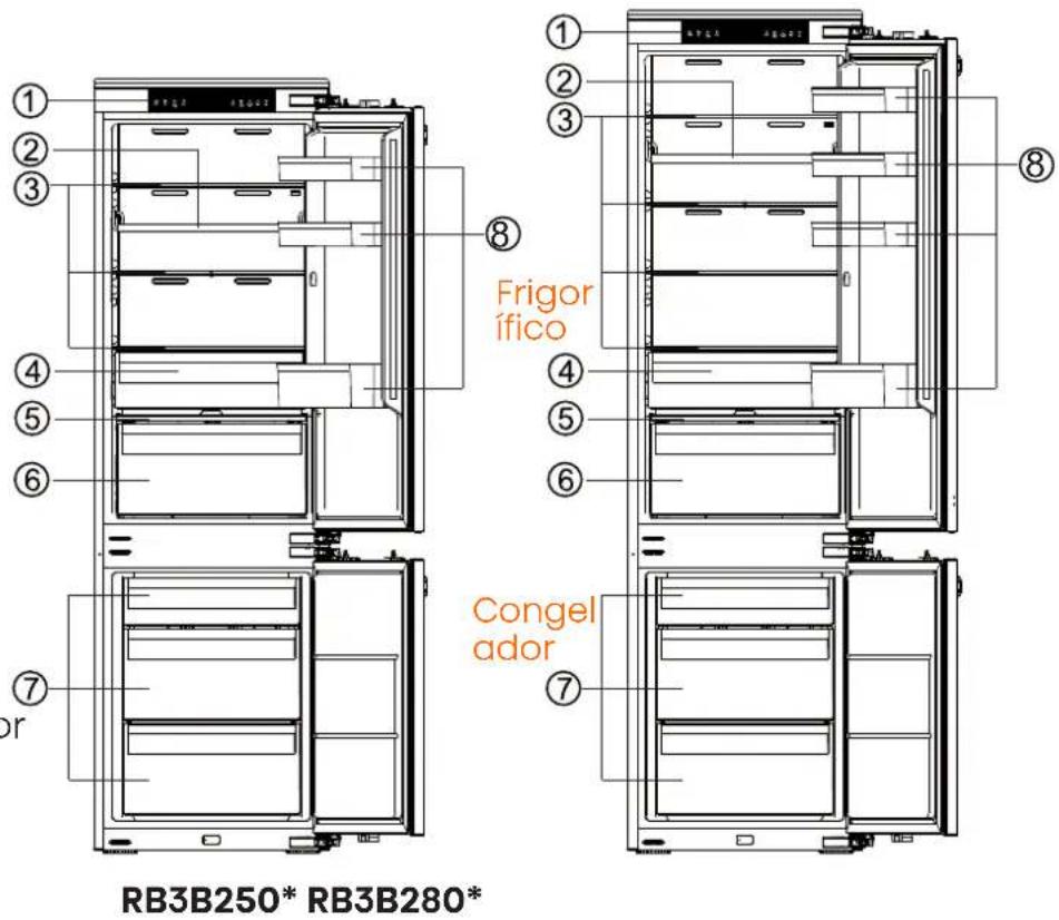 HISENSE RB3B280SAW1 - Descripción del aparato - 1