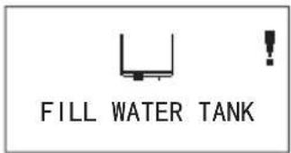 FILL WATER TANK