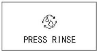 PRESS RINSE