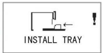 INSTALL TRAY