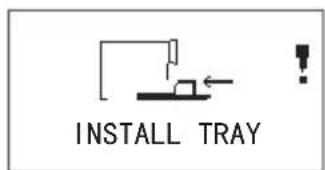 INSTALL TRAY
