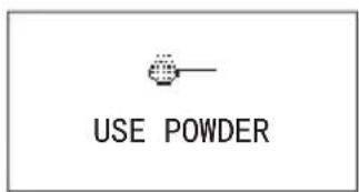 USE POWDER