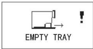 EMPTY TRAY