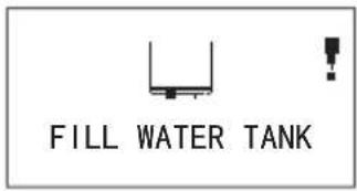 FILL WATER TANK