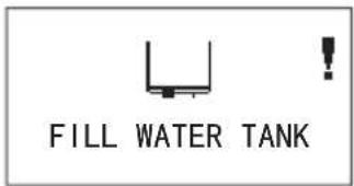 FILL WATER TANK