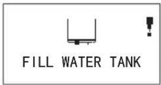 FILL WATER TANK