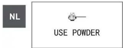 NL USE POWDER