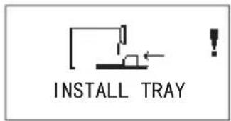 INSTALL TRAY