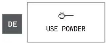 DE USE POWDER