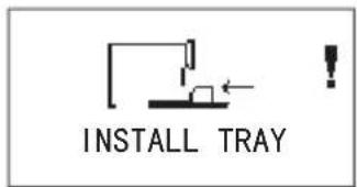INSTALL TRAY