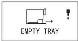 EMPTY TRAY