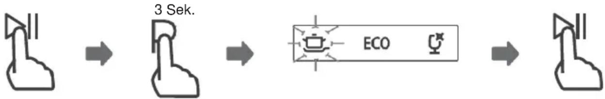 SALORA DWH6025 - Ändern des Programms während des Programmablaufs - 1