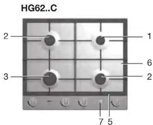 Atag HG7711CB - Description - 2