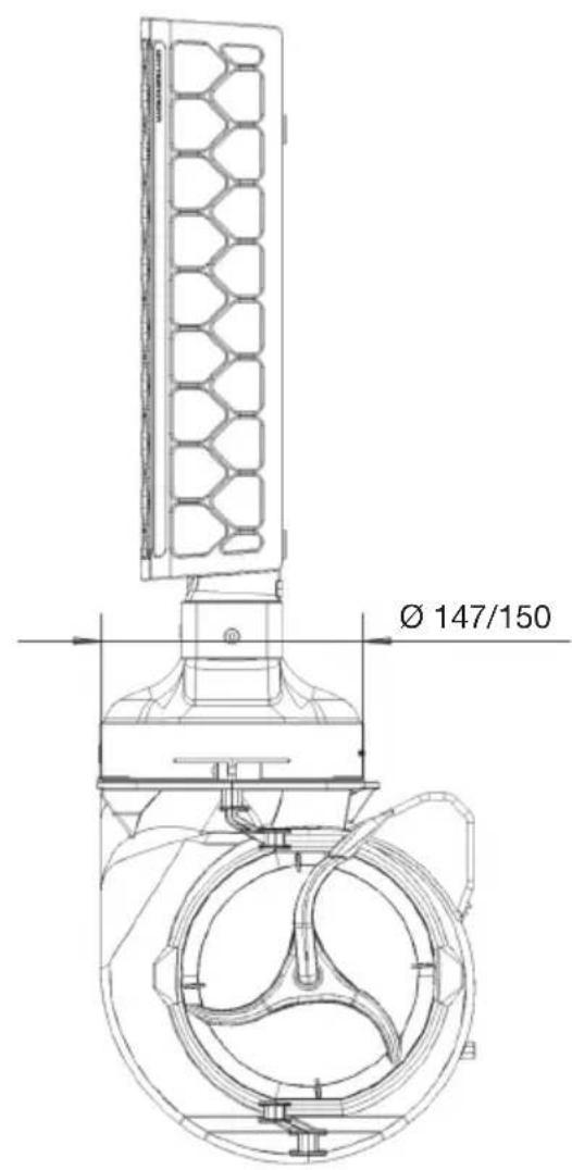 Atag HF4004 - Montage sur le bloc moteur - 2