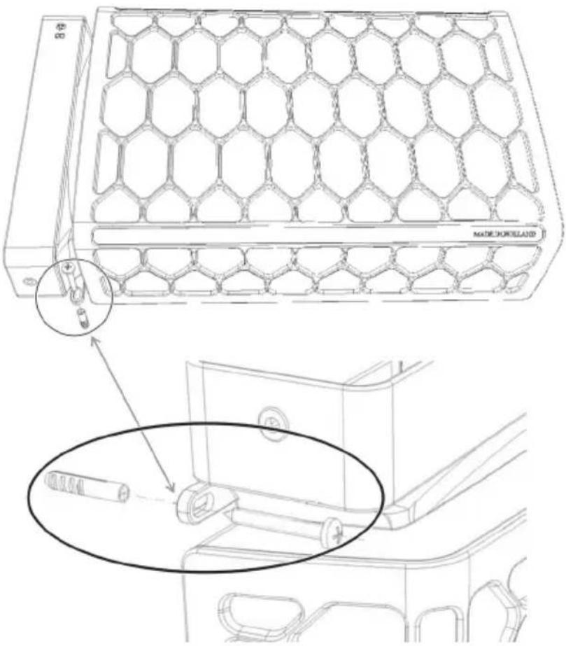 Atag HF4004 - Mounting on the wall - 1