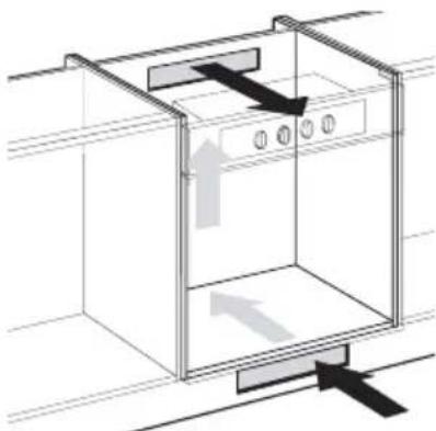 Atag HI4071P - Boven een bedieningspaneel of een ATAG oven - 1