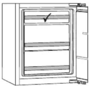 Atag KS34178B - Sections du compartiment congélation - 1