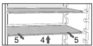 Atag KS34178B - Clayettes en verre - 2