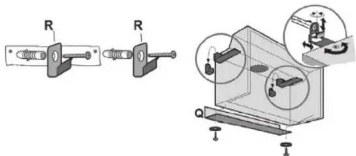 Atag WI6111CM - Montage der Dunstabzugshaube an der Wand - 1
