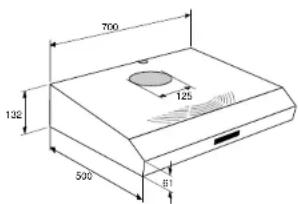 Atag WCA.1 - dimensions d'encastrement - 2