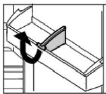 Atag KD80178DN - Removing the bottle holder - 1