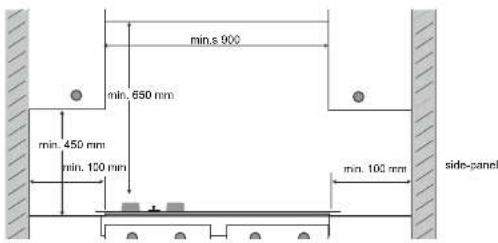 Atag IG9071MT - Building in dimensions - 2