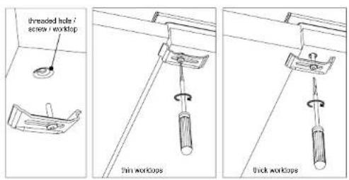 Atag IG9071MT - Attachment points for mounting brackets - 1