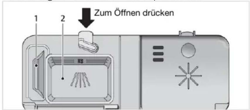 Atag VA8117WTC - Hinzufügen von Geschirrspülmittel - 1