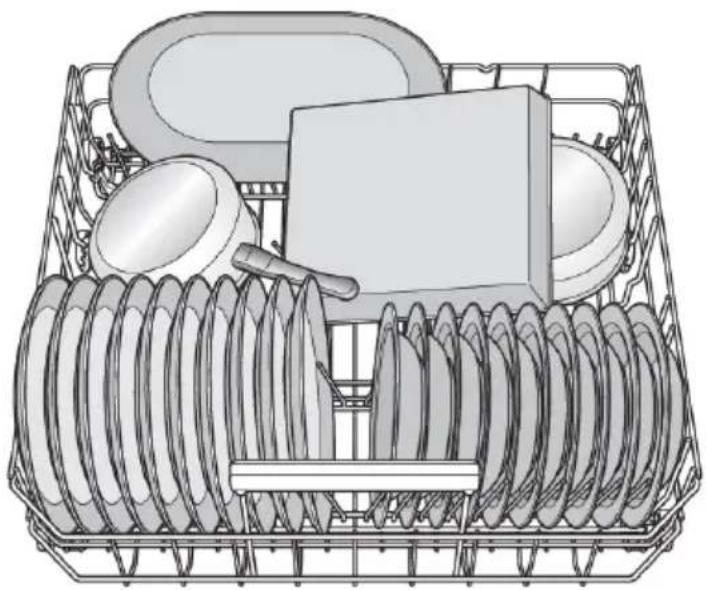 Atag VA8117WTC - Loading the dishwasher - 1