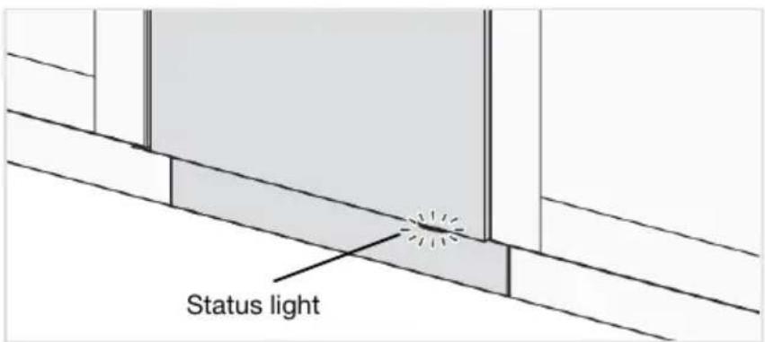 Atag VA8117WTC - Status light - 1