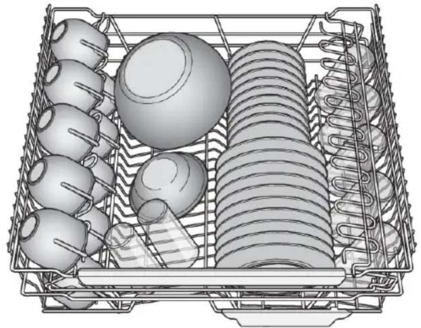 Atag VA8117WTC - Upper basket - 1