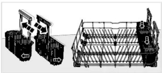 Atag VA2314MPD - Flexiblecutlerybasket - 1