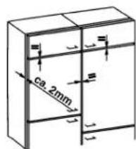 Atag KD8178BD - bei 600 mm breiter Nische: - 4