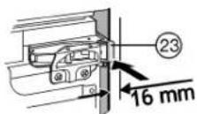 Atag KD8178BD - Gerät einschieben und ausrichten: - 1