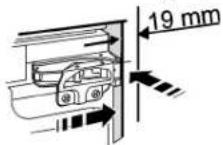 Atag KD8178BD - Gerät einschieben und ausrichten: - 2