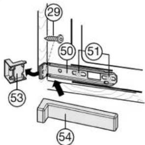 Atag KD8178BD - Fitting the unit doors - 2