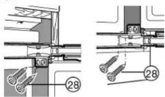Atag KD8178BD - Visser l'appareil dans la niche : - 1