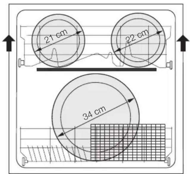 Atag VA6311RF - Adjustment of the height of the upper basket - 2