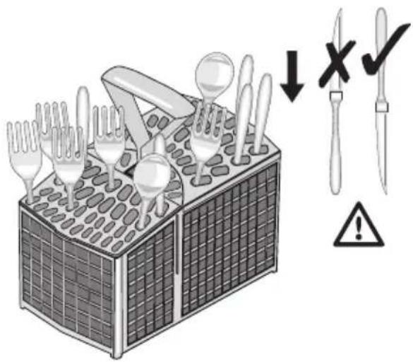 Atag VA6311RF - The cutlery basket - 1