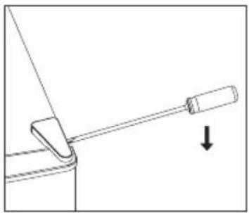 FAR CB3126NFSD - REVERSING THE DOOR - 1
