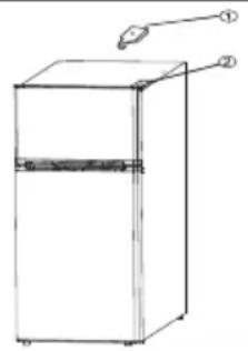 FAR DPG1325EW G - Inversion de porte - 1