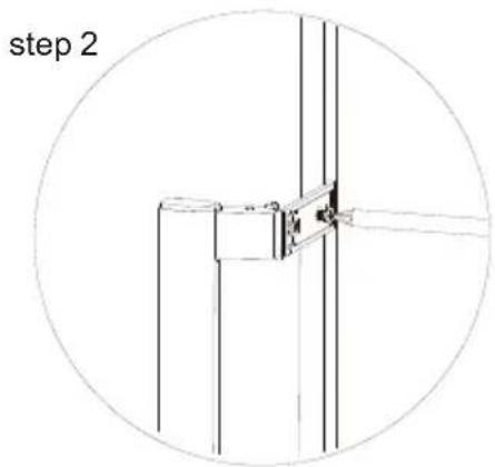 SABA MP3525ILD - EASY OPEN HANDLE INSTALLATION - 2