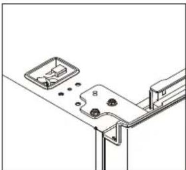 SABA MP3525ILD - Inversion de porte - 12
