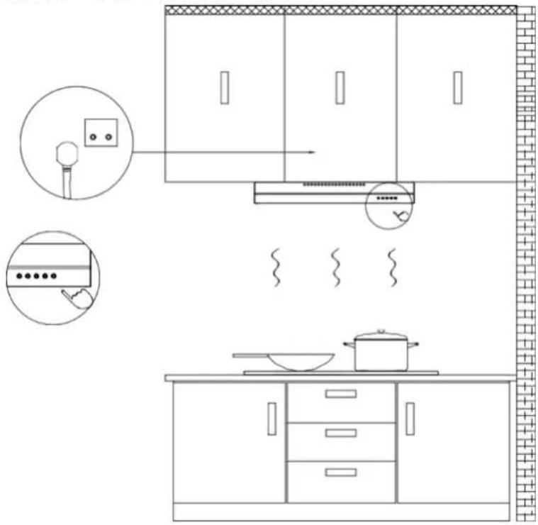 FAR HC20W G - Installer la hotte (évacuation): - 5