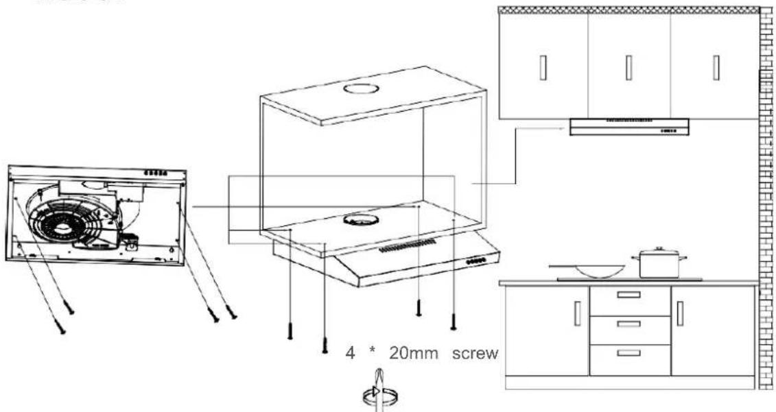 FAR HC20W G - Install the Hood(Extraction): - 4