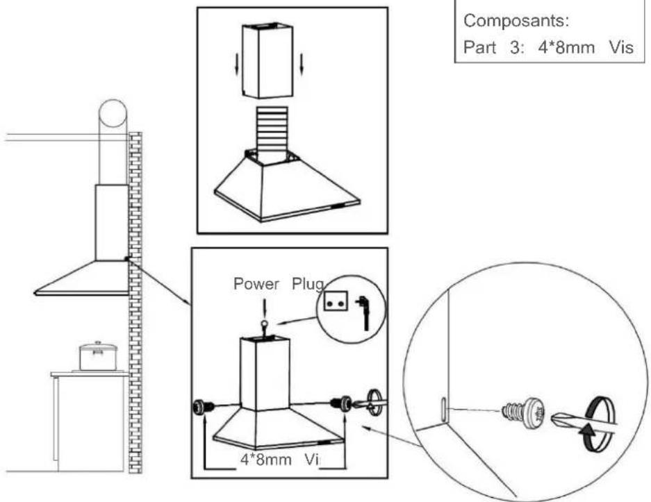 Composants: Part 3: 4*8mm Vis Power Plug 4*8mm Vi