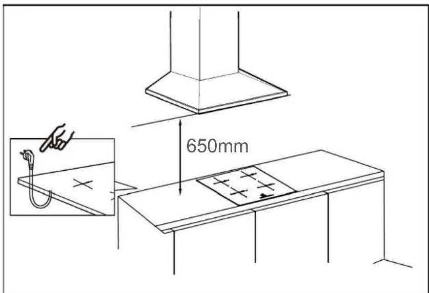 FAR HD300X90/23A G - Install the Hood Extraction): - 1