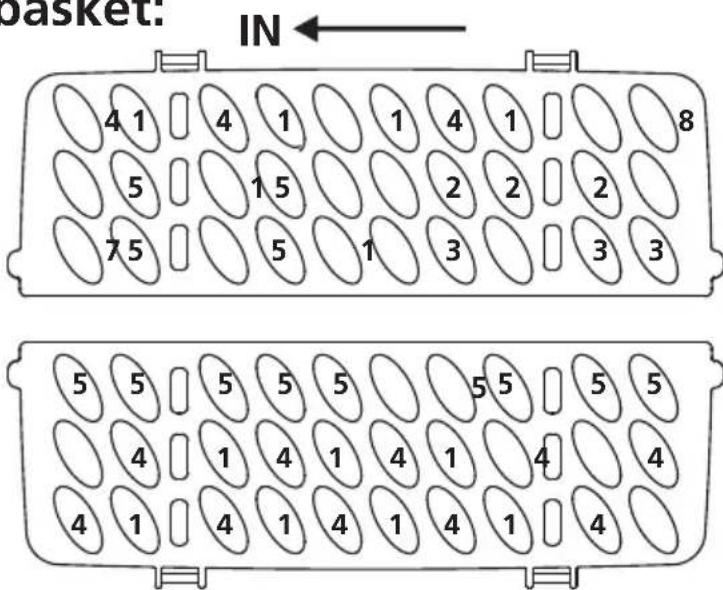 FAR FLVI13D47 G - 4.Cutlery basket: - 1