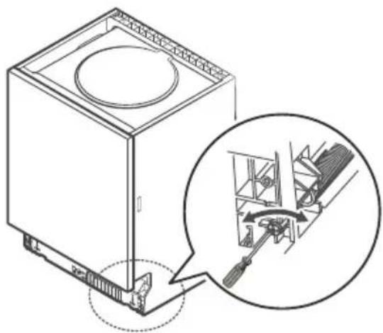 FAR FLVI13D47 G - Step 3. Tension adjustment of the door spring - 1